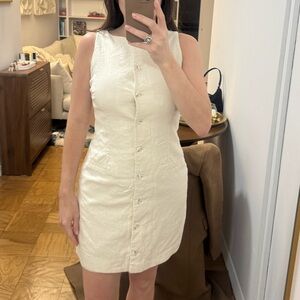 Mango Linen Dress